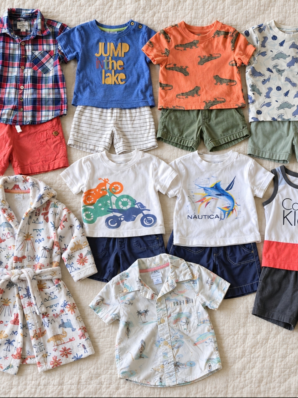 Boys 2T Spring/Summer Clothing Bundle 16 Pieces